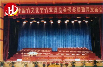 北京次渠鵝絨舞臺幕布加工廠